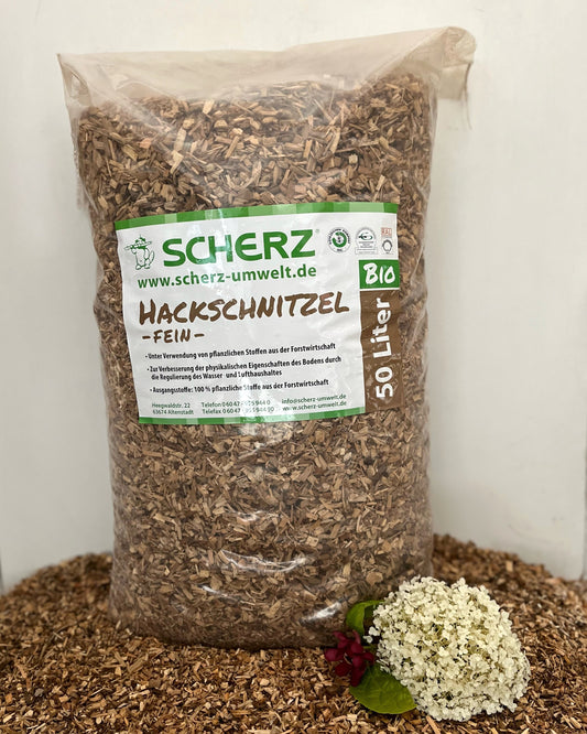 Hackschnitzel fein 50L