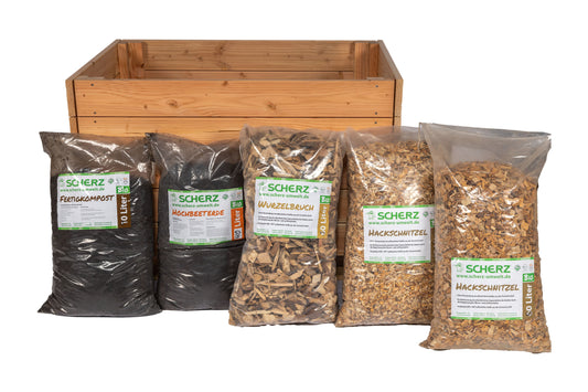 Das Scherz-Hochbeet Komplett-Set